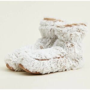 Marshmallow Brown Warmies Boots